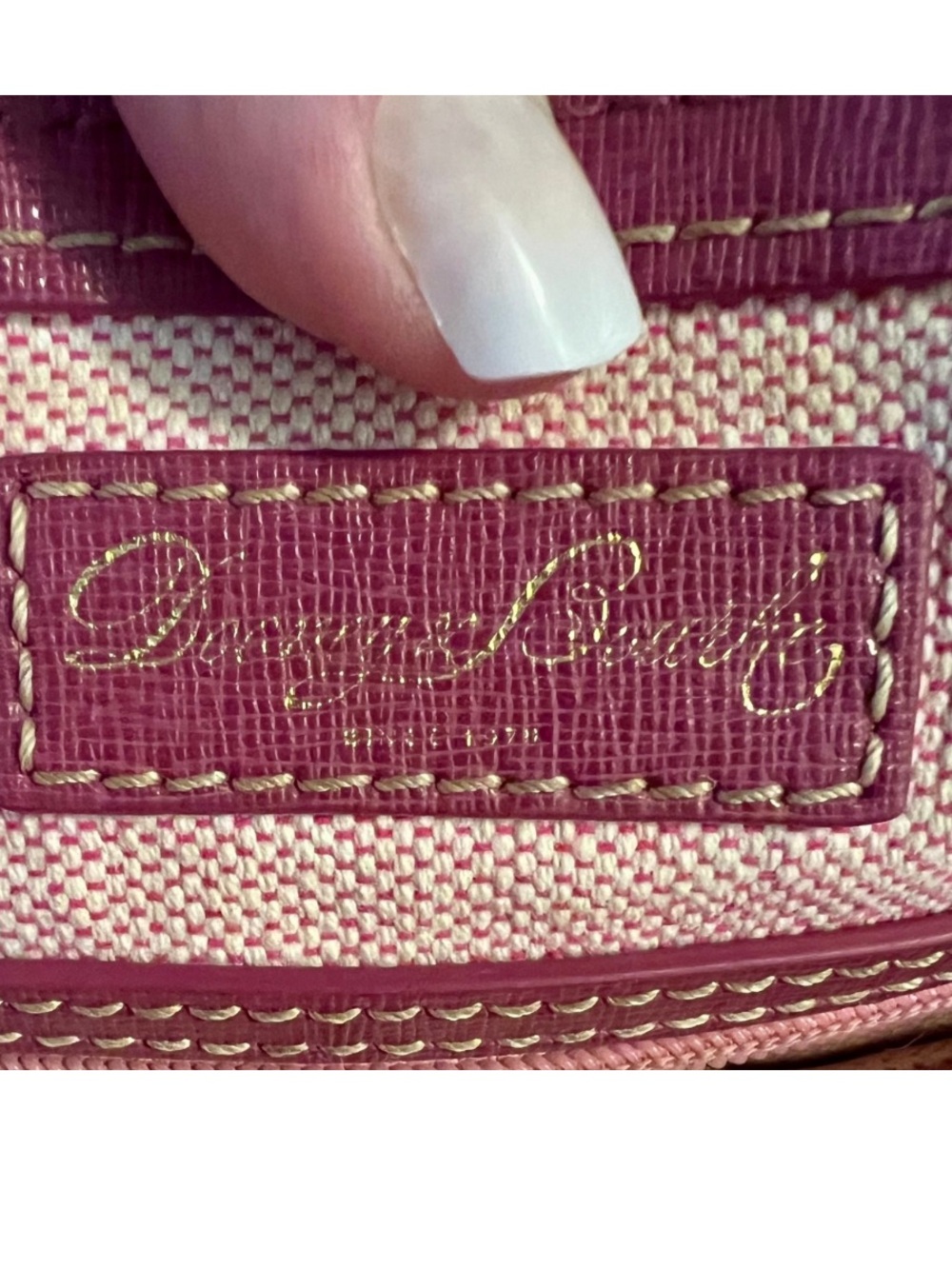 Disney Parks Dooney & Bourke DVC Resort Stamps Satchel Bag - EUC - Picture 10 of 10
